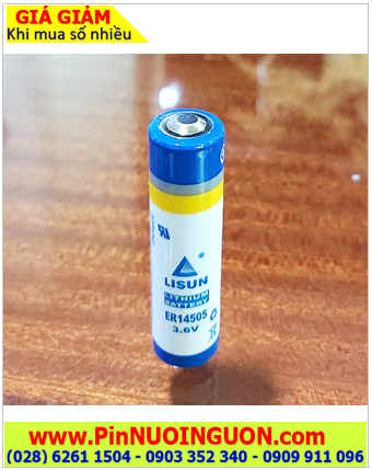 Pin Lisun ER14505; Pin nuôi nguồn PLC LISUN ER14505 lithium 3.6v  AA 2400mAh chính hãng 